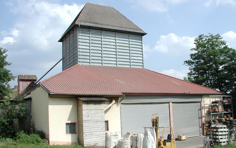 Getreidesilo 1975 Anbau 1995